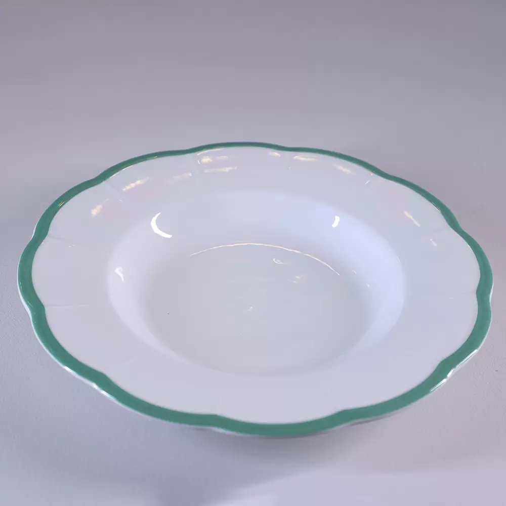 SOUP PLATE GREEN